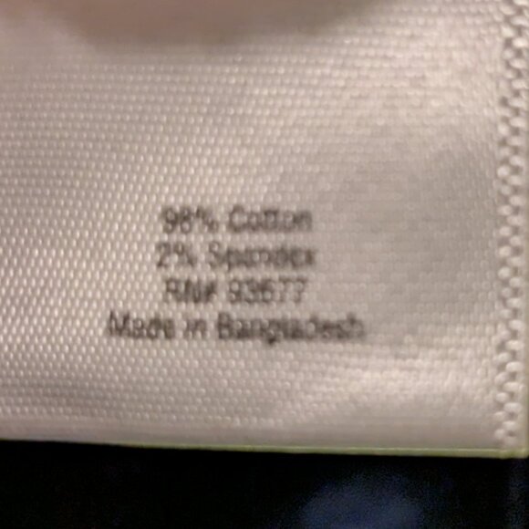 St. John's Bay straight leg corduroy pants size 16....NWT - Picture 9 of 9